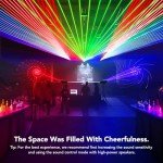 4-in-1 DJ Disco Lights with DMX Controller