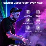 4-in-1 DJ Disco Lights with DMX Controller