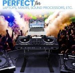 Pyle Dual Laptop Stand for DJs & Gamers