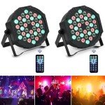 36W RGB DMX Stage Lights with Remote Control
