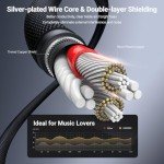 Braided 3.5mm Aux Cable for DJ Equipment