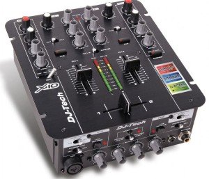 Dj Tech X10 Mixer with USB Soundcard