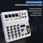 6-Channel Mixer with 99 Sound Effects and Bluetooth