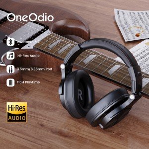 OneOdio A70 Bluetooth Over-Ear DJ Headphones