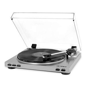 Victrola Pro USB Record Player - Silver