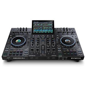 Denon DJ PRIME 4+ Controller: 4 Decks, Wi-Fi, Touchscreen