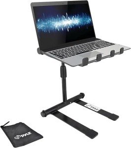 Pyle Adjustable Portable Laptop DJ Stand - PLPTS55