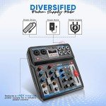 Audio Mixer with Wireless Connectivity - 6 Channels