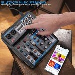 Audio Mixer with Wireless Connectivity - 6 Channels