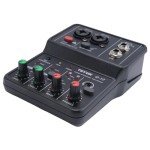 VOANZO Mini USB Audio Mixer for Microphones & Guitars