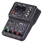 VOANZO Mini USB Audio Mixer for Microphones & Guitars