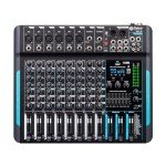10-Channel USB Audio Mixer with 99 DSP Effects