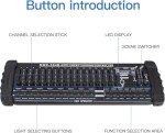 384 Channel DMX Controller with 240 Scenes