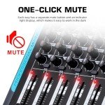 10-Channel USB Audio Mixer with 99 DSP Effects