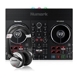 Numark Party Mix Live DJ Controller with Headphones