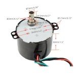 CHANCS 220V High Torque Synchronous Gear Motor