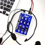 Portable Battery/USB DJ Mixer with 3 Channels