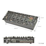 Citronic CDM8: 14-Input USB DJ Mixer