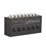 Sunydog 6-Channel Mini Stereo Audio Mixer