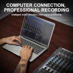 SIKUING 6-Channel Audio Mixer with DSP Effects