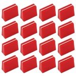 16 Red Fader Caps for Pioneer DJ Mixers