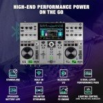Denon DJ PRIME GO+ Portable Controller with Bluetooth