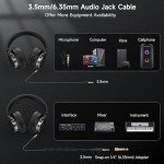 Syndesmos Wired Over Ear DJ Monitoring Headphones