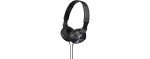 Sony MDR-ZX310 On-Ear Wired Headphones - Black