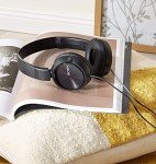 Sony MDR-ZX310 On-Ear Wired Headphones - Black