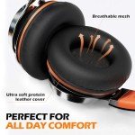 Ailihen C8 Foldable Wired Headphones with Mic