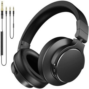 Wireless Over-Ear DJ Headphones with 100 Hours Playtime