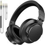 Wireless Over-Ear DJ Headphones with 100 Hours Playtime