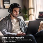 Wireless Over-Ear DJ Headphones with 100 Hours Playtime