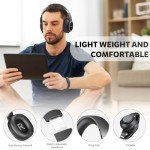 WorWoder Wireless Over-Ear Headphones with Deep Bass