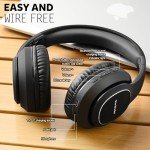 WorWoder Wireless Over-Ear Headphones with Deep Bass