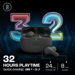 JBL Wave Beam Wireless Earbuds - 32-Hour Battery