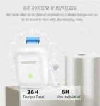 Bluetooth 5.3 Wireless Earbuds with Noise Cancelling