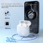 Bluetooth 5.3 Wireless Earbuds with Noise Cancelling