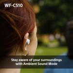 Sony WF-C510 Wireless Earbuds - Bluetooth, Light, Durable