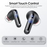 Bluetooth 5.4 Wireless Earbuds with Noise Cancelling