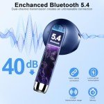 Wireless Bluetooth 5.4 Noise Cancelling Earbuds