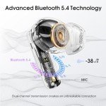 Bluetooth 5.4 Wireless Earbuds with Noise Cancelling