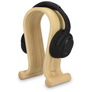 Wooden Omega Headphone Stand for DJ and Gaming