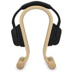 Wooden Omega Headphone Stand for DJ and Gaming