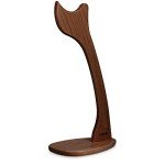 Wooden Headphone Stand - Universal Desk Hanger