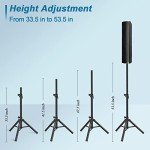 Adjustable Tripod Speaker Stands for PA DJ