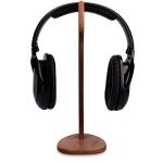 Wooden Headphone Stand - Universal Desk Hanger