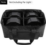 LED Par DJ Light Carrying Bag with Double Zipper