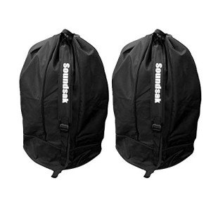 Heavy Duty Padded Speaker Bags with Shoulder Strap