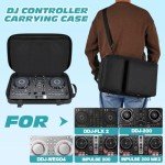 Portable DJ Controller Carrying Case with Strap